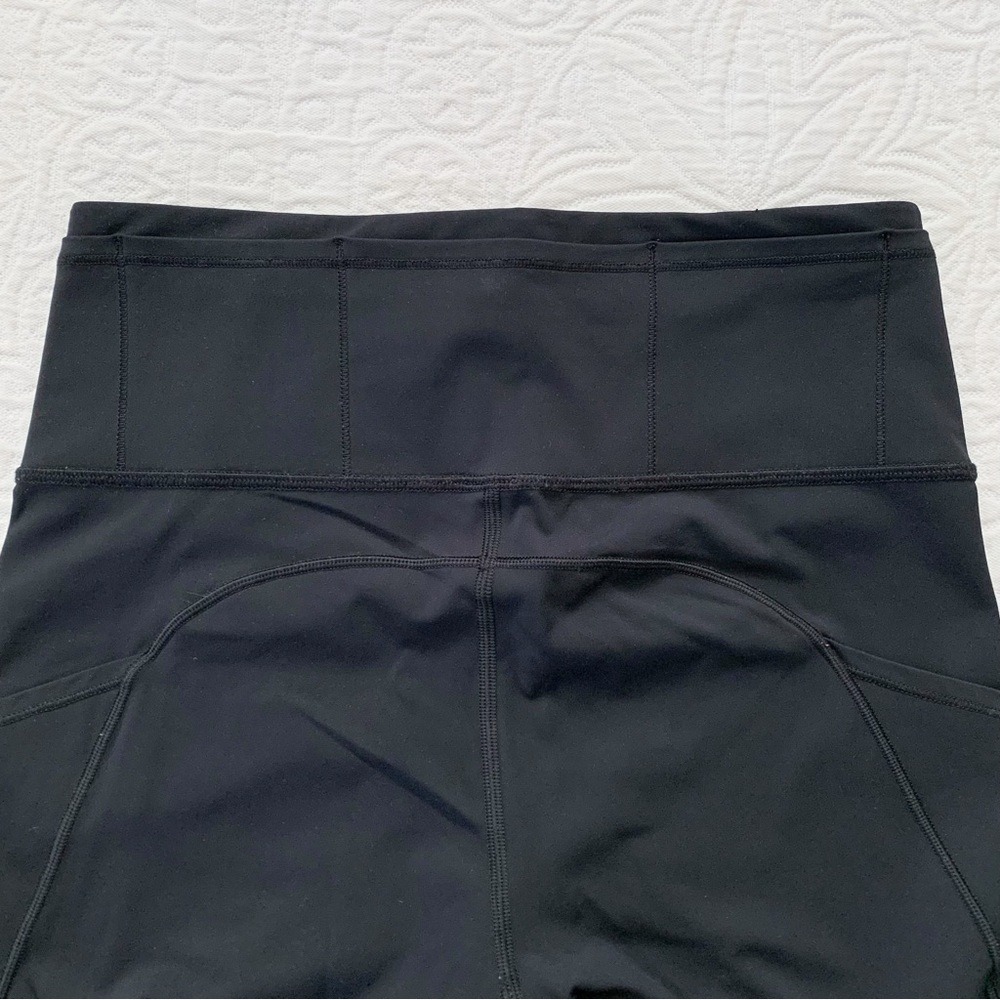Lululemon Fast & Free Crop II Leggings (Nulux, 19" Inseam), Black - Picture 5 of 12